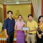 ร่วมทำบุญเนื่องในเทศกาลเข้าพรรษาประจำปี 2568 สำนักศิลปะและวัฒนธรรม มหาวิทยาลัยราชภัฏพิบูลสงคราม