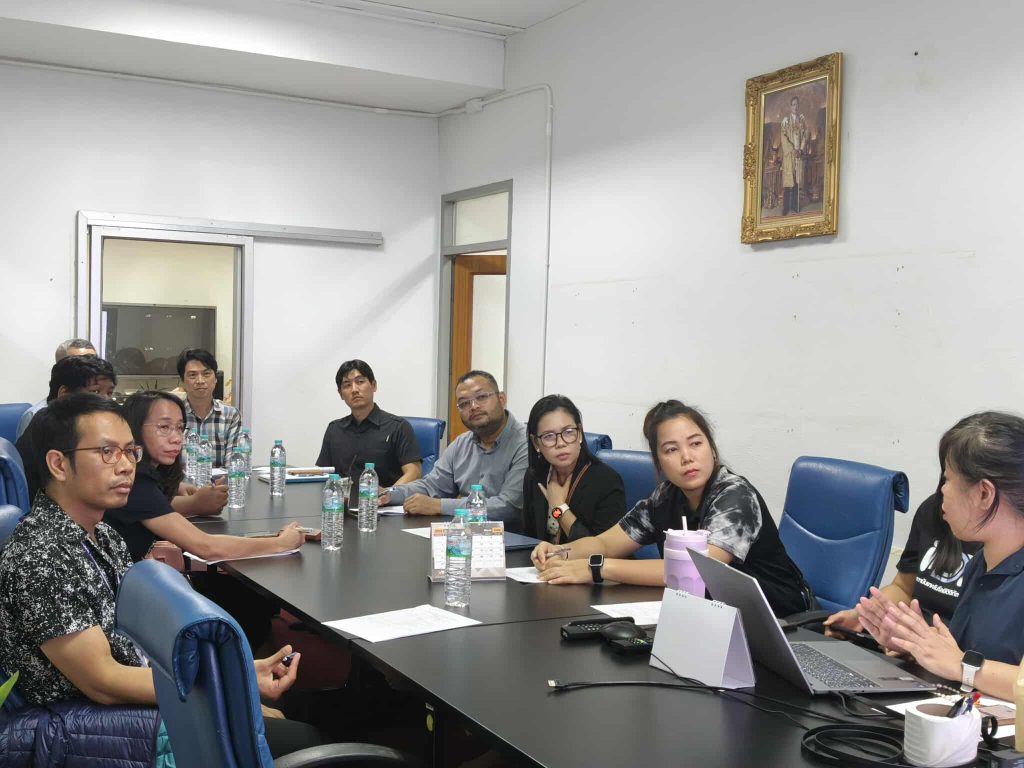 จัดประชุมปรึกษาหารือ ร่วมกับผู้แทนคณบดีทุกคณะ และผู้ที่เกี่ยวข้อง โครงการพัฒนาสมรรถนะและทักษะดิจิทัลเพื่อยกระดับความพร้อมสู่ยุคดิจิทัล